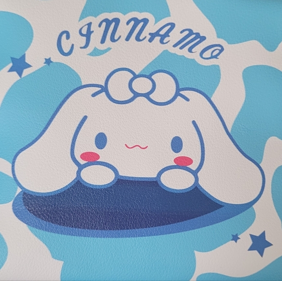 Sanrio Inspired Blue and White Cinnamoroll Cosmetic Bag - Picture 4 of 6